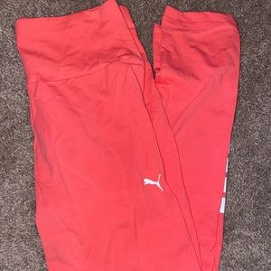 Pink puma leggings